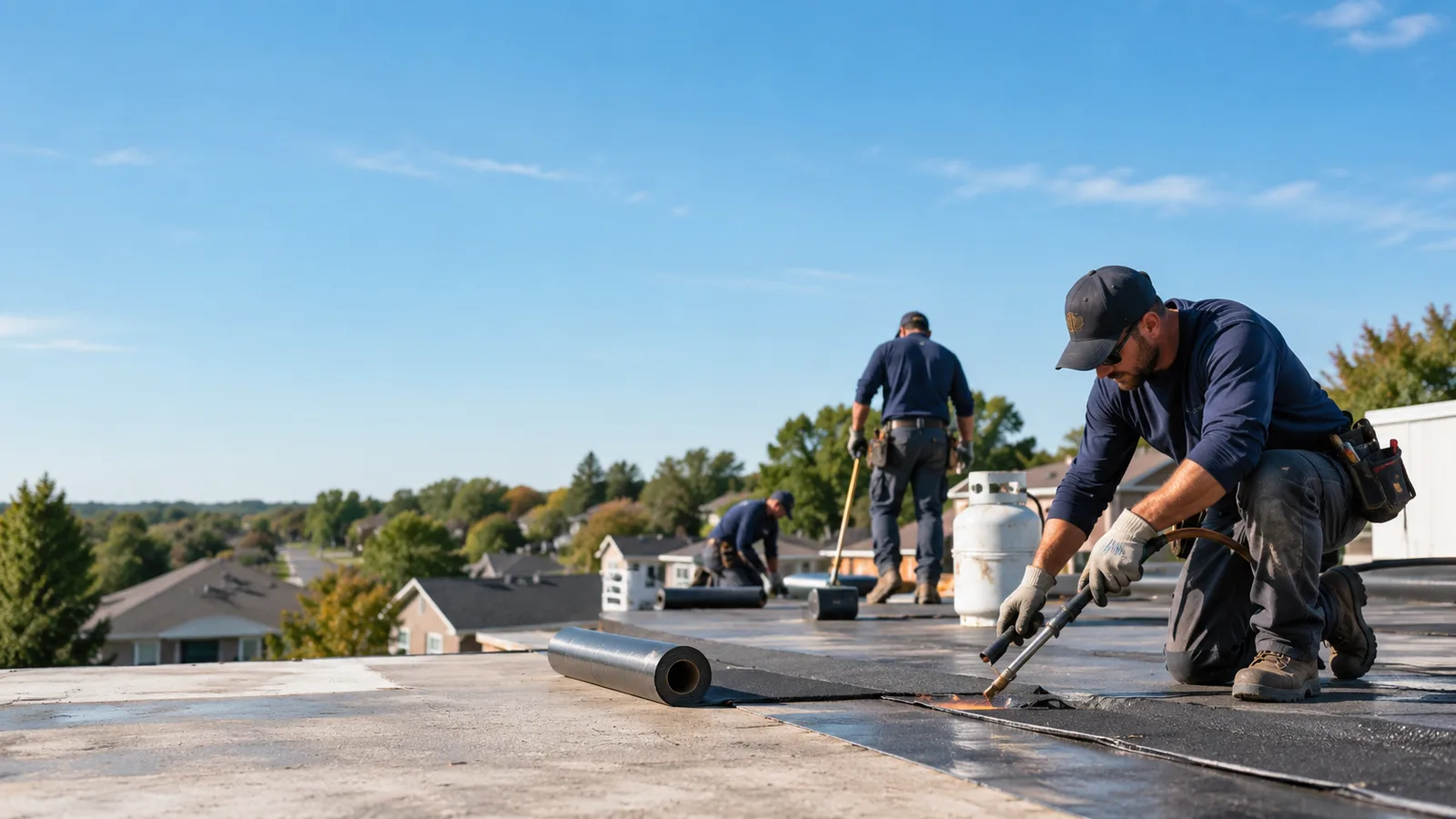 Flat Roof Leak Repair providers in Amber, OK